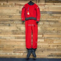 Ex-Demo Palm Atom Mens Suit Flame/Chilli XL